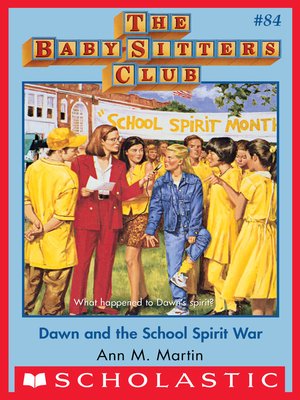 cover image of Dawn and the School Spirit War